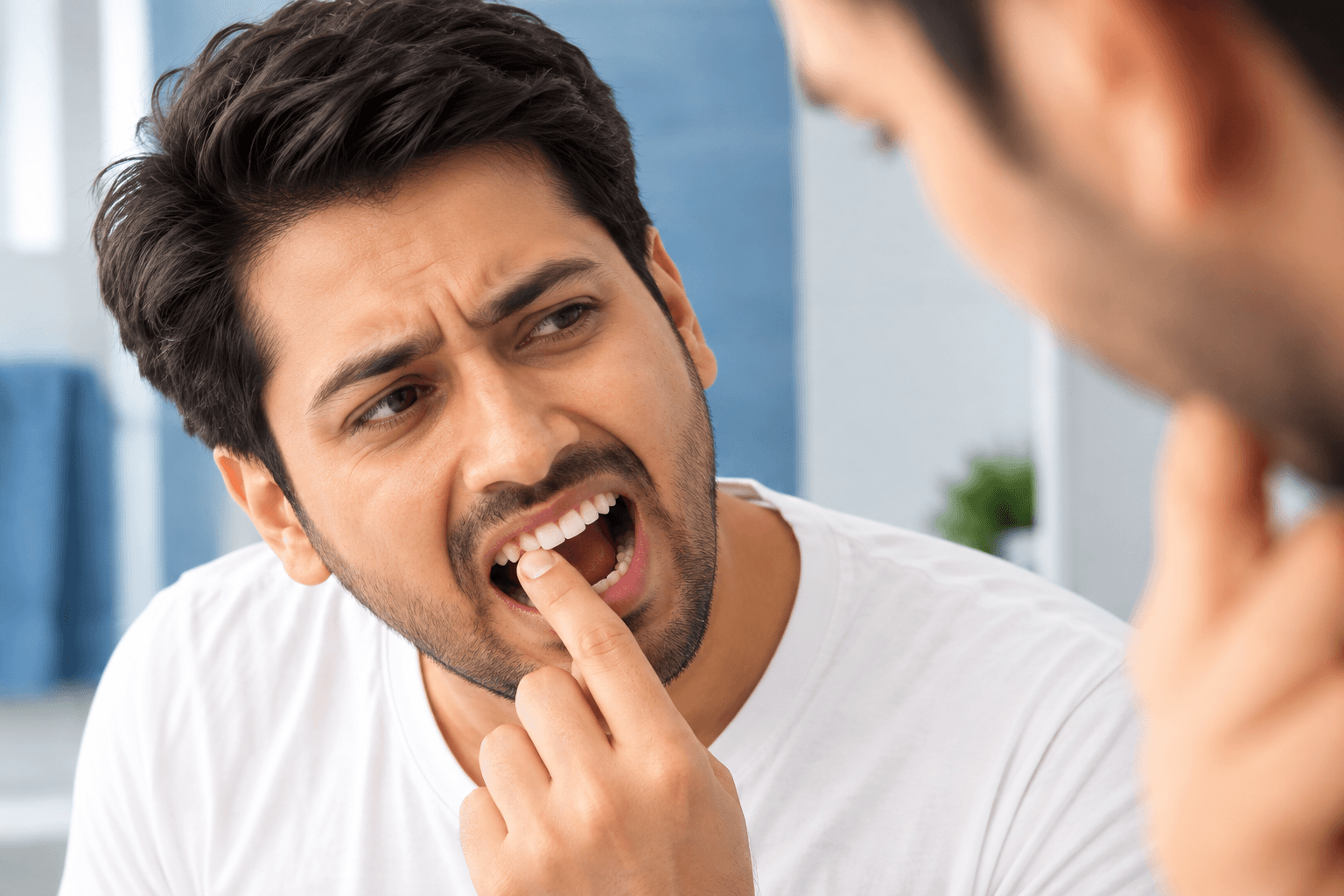loose or moving tooth