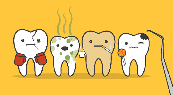 dental stains tooth discoloration