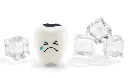 tooth pain after chewing ice