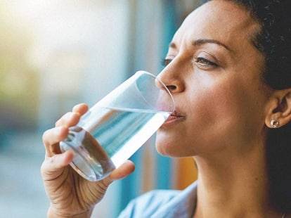 Drinking sufficient water