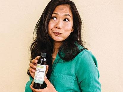 Oil pulling