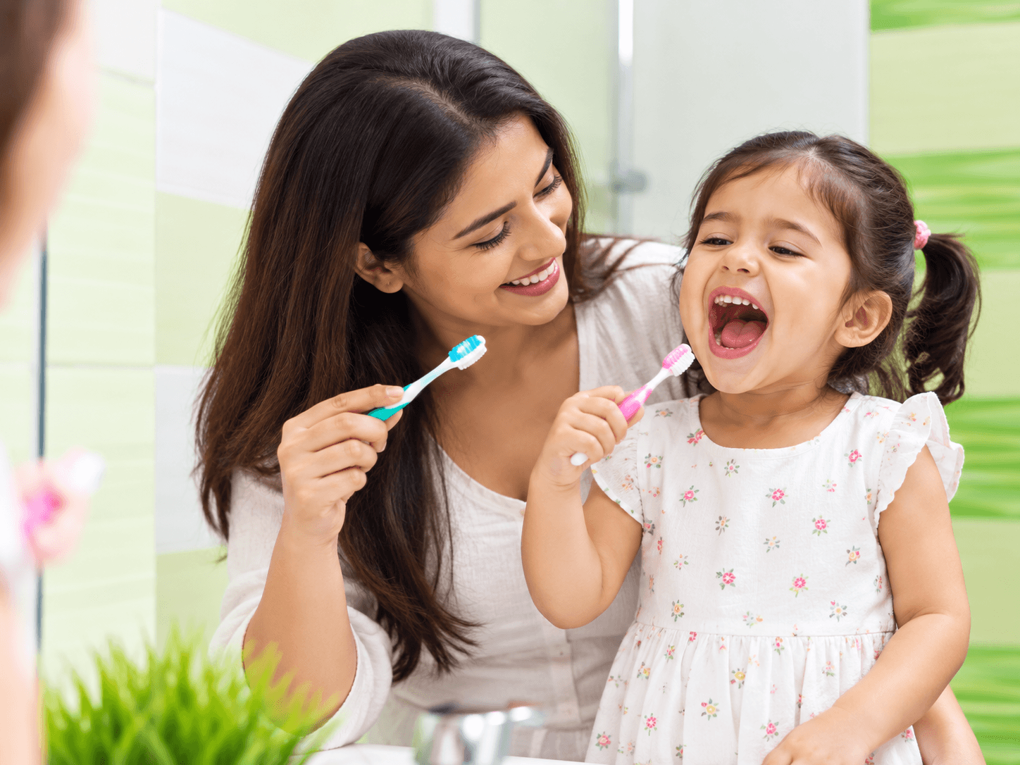 Children-Brushing